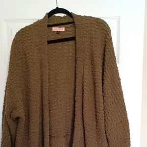 2X East Adeline slouchy cardigan